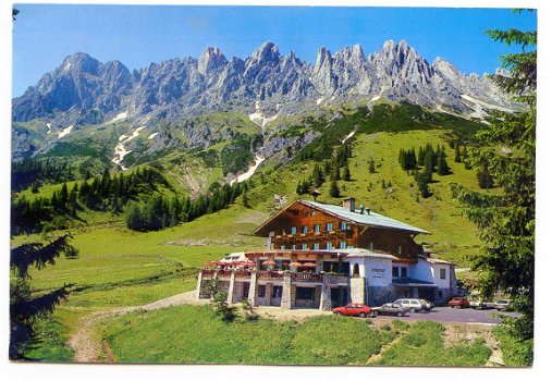 T197 Muhlbach Arthurhaus mit Manndlwand Hochkonig / Oostenrijk - 1