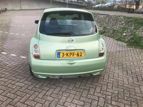 Nissan Micra - 1.5dCi Visia unieke uitvoering geheel sport moet gezien worden rijd perfect - 1