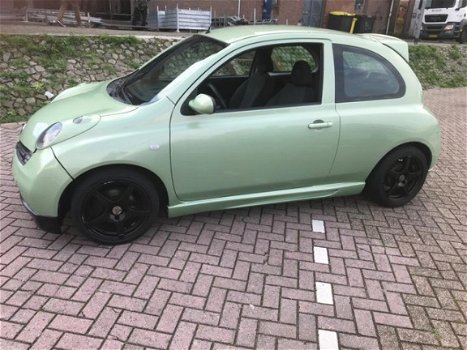 Nissan Micra - 1.5dCi Visia unieke uitvoering geheel sport moet gezien worden rijd perfect - 1