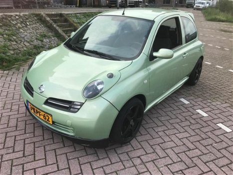 Nissan Micra - 1.5dCi Visia unieke uitvoering geheel sport moet gezien worden rijd perfect - 1