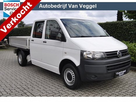 Volkswagen Transporter - 2.0 TDI L2H1 DC trekhaak, alle beurten dealer tot op heden - 1