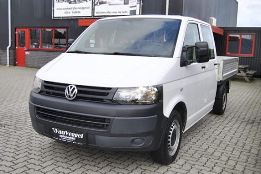 Volkswagen Transporter - 2.0 TDI L2H1 DC trekhaak, alle beurten dealer tot op heden - 1