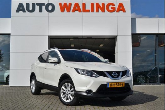 Nissan Qashqai - 1.5 dCi Leer Panoramadak Xenon 360 Camera Led Navigatie Keyless side AssistCruise C - 1