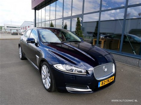 Jaguar XF - 3.0D AUT 240PK LEDER NAVI - 1