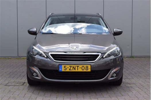 Peugeot 308 SW - 1.2 PureTech Allure Navi Leder Stoelverw Pano Isofix Dakrails 6versn Led - 1