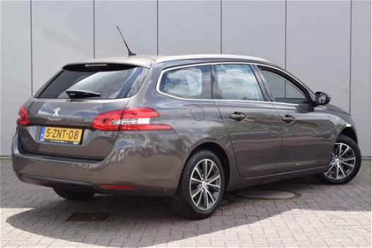 Peugeot 308 SW - 1.2 PureTech Allure Navi Leder Stoelverw Pano Isofix Dakrails 6versn Led - 1