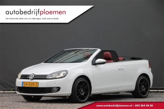 Volkswagen Golf Cabriolet - 1.6 TDI BMT - 105 pk *Xenon / Navi / Leer - 1