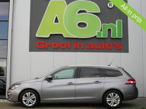 Peugeot 308 SW - 1.6 BlueHDI Blue Lease Executive Pack Leder Stoelverw Achteruitrijcamera DAB+ Panor - 1