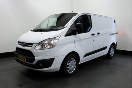 Ford Transit Custom - 2.0 TDCI 130PK - Airco - Dubbele Schuifdeur - Navi - € 12.900, - Ex - 1