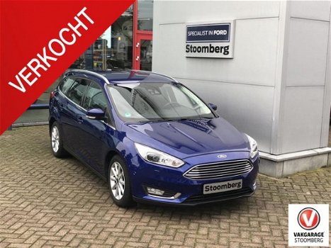 Ford Focus Wagon - 1.0 125 pk xenon/winter/BLIS/half leder - 1