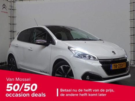 Peugeot 208 - 1.2 110pk Tech Ed.| Navi, Camera, PDC, Pano dak, zelf parkeren - 1