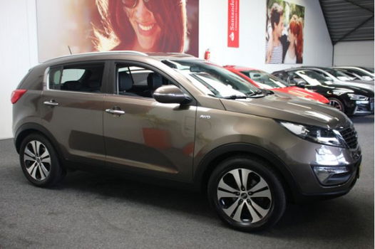 Kia Sportage - 2.0 CRDI X-clusive 4wd LEDER NAVIGATIE CRUISE CONTROL CLIMATE CONTROL TEL PDC ZEER MO - 1