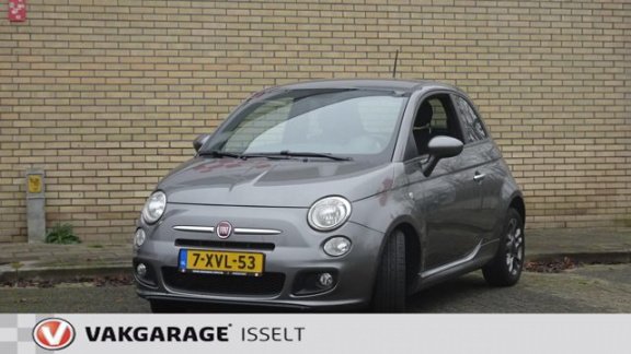 Fiat 500 - 500Sport |LM Velgen|Sportstoelen|Half leder| - 1