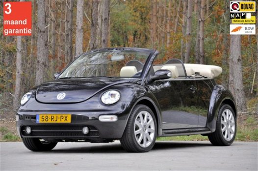 Volkswagen Beetle Cabriolet - 1.8 Turbo 150PK Nieuwstaat|100%hist.|2de-eig.|UNIEK - 1