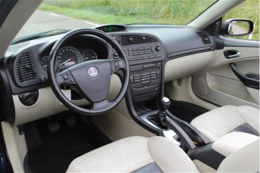 Saab 9-3 Cabrio - 1.8t Linear Leder Youngtimer - 1