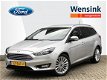 Ford Focus Wagon - 1.0 EcoBoost 100pk Titanium | Navigatie met bluetooth | Parkeersensoren voor en a - 1 - Thumbnail