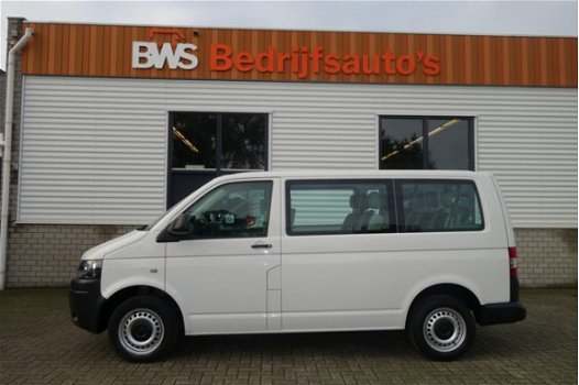 Volkswagen Transporter Kombi - 2.0 TDI L1H1 Trendline bpm vrij / lease vanaf € 224 / airco / 9 perso - 1