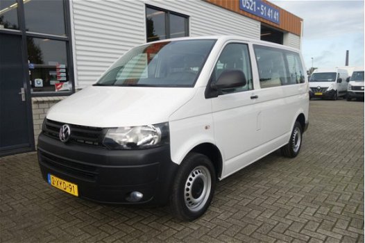 Volkswagen Transporter Kombi - 2.0 TDI L1H1 Trendline bpm vrij / lease vanaf € 224 / airco / 9 perso - 1