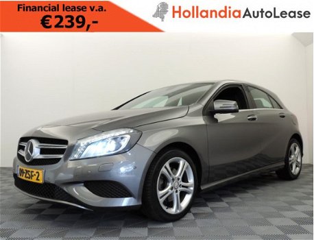 Mercedes-Benz A-klasse - 180 Aut7 AMG-line (leer, navi, xenon) - 1