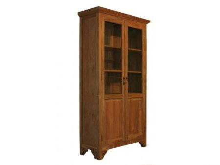 Winkelkast Leiden teak onbehandeld 100 x 40 x 220cm - nr. 1
