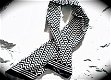 WINDSOR Zwart - wit zigzag sjaal - 1 - Thumbnail