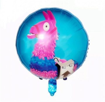 Folie ballon ** Fortnite rond LAMA - 1