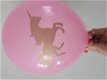 Unicorn Ballon ** licht roze - 1 - Thumbnail
