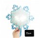 Folie ballon ** Frozen ** ijsster (33cm) - 1 - Thumbnail