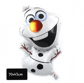 Folie ballon ** Frozen ** Olaf figuur - 1