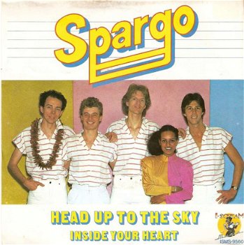 singel Spargo - Head up to the sky / Inside your heart - 1