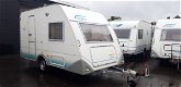 3 PERSOONS STAPELBED CARAVAN BJ 2001 EIFELLAND 350 MET NETTE VOORTENT - 1 - Thumbnail