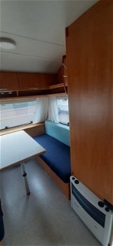 3 PERSOONS STAPELBED CARAVAN BJ 2001 EIFELLAND 350 MET NETTE VOORTENT - 6