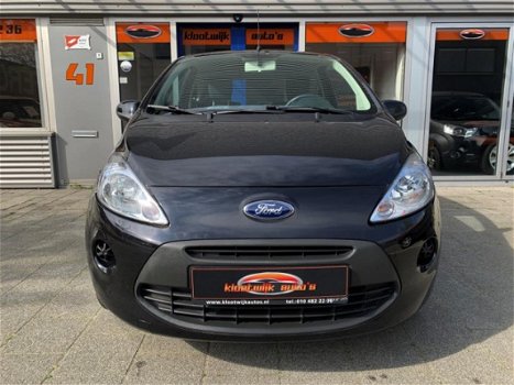 Ford Ka - 1.2 Cool&Sound Airco LM Zwart Dealer Onderhouden - 1