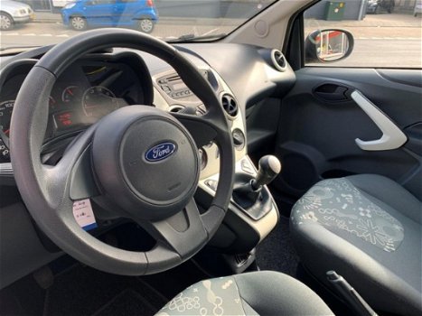 Ford Ka - 1.2 Cool&Sound Airco LM Zwart Dealer Onderhouden - 1