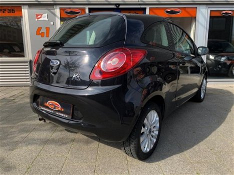 Ford Ka - 1.2 Cool&Sound Airco LM Zwart Dealer Onderhouden - 1