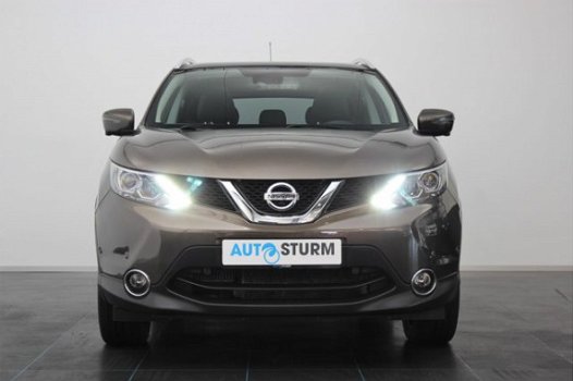 Nissan Qashqai - 1.5 dCi Tekna *1350kg Trekgewicht* | Panoramadak | Trekhaak | Leder | 360° Camera | - 1