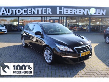 Peugeot 308 SW - 1.6 BlueHDI Blue Lease Pack 50 procent deal 4.225, - ACTIE LED / PDC / Navi / Clima - 1