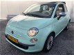 Fiat 500 - 0.9 TwinAir Turbo CABRIO AIRCO BLEU+ME BLEUTOOTH SPRAAKHERK. AUX+USB Lm15