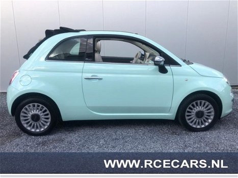 Fiat 500 - 0.9 TwinAir Turbo CABRIO AIRCO BLEU+ME BLEUTOOTH SPRAAKHERK. AUX+USB Lm15