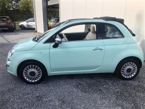 Fiat 500 - 0.9 TwinAir Turbo CABRIO AIRCO BLEU+ME BLEUTOOTH SPRAAKHERK. AUX+USB Lm15