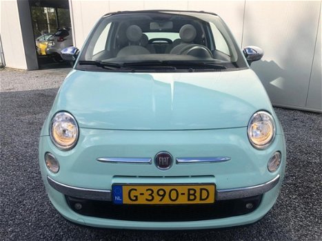 Fiat 500 - 0.9 TwinAir Turbo CABRIO AIRCO BLEU+ME BLEUTOOTH SPRAAKHERK. AUX+USB Lm15