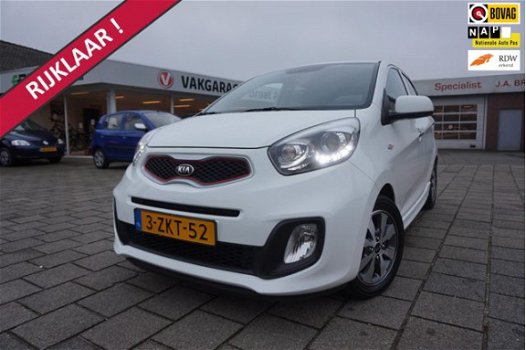 Kia Picanto - 1.0 CVVT l LEER l NAVI l CLIMA l RIJKLAAR - 1