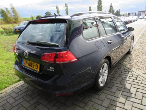 Volkswagen Golf Variant - 1.6 TDI BlueMotion Comfortline Xenon Stoelverw Navi Clima PDC Bluetooth Cr - 1