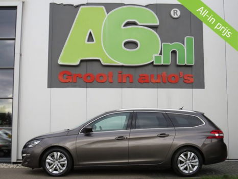 Peugeot 308 SW - 1.6 BlueHDI Blue Lease Executive Panoramadak Navi Clima PDC Bluetooth Cruise - 1