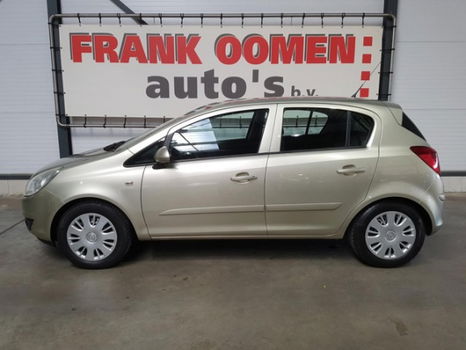 Opel Corsa - 1.2-16V Enjoy FlexFix + NAP/OH HISTORIE/AIRCO/ELEK. PAKKET/GEÏNTEGREERDE FIETSENDRAGER - 1