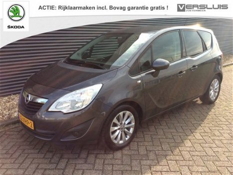 Opel Meriva - 1.4 Turbo Cosmo AIRCO, PARKEERSENSOREN V+A.L.M.VELGEN.MOOI EXEMPLAAR.HOGE instap. DEAL - 1