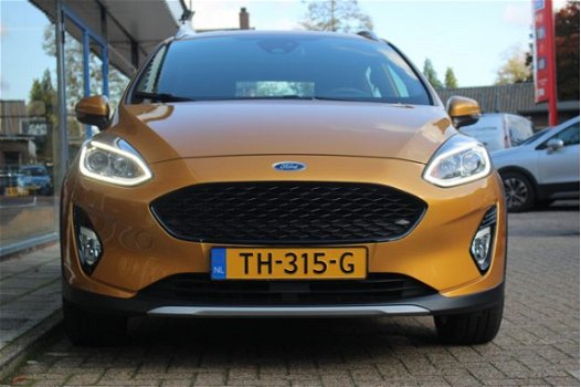 Ford Fiesta - 1.0 EcoBoost Active First Edition 100pk 6-bak FULL OPTIONS ADAPT. CRUISE, KEYLESS, DAK - 1