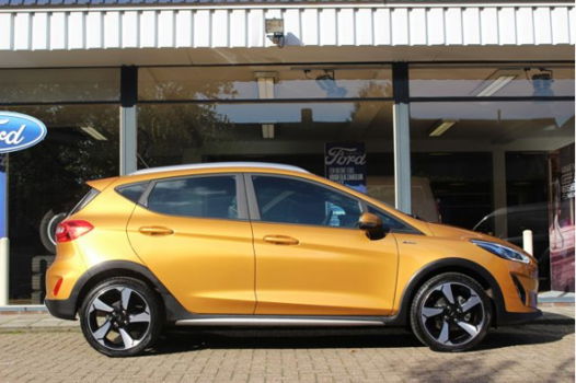 Ford Fiesta - 1.0 EcoBoost Active First Edition 100pk 6-bak FULL OPTIONS ADAPT. CRUISE, KEYLESS, DAK - 1