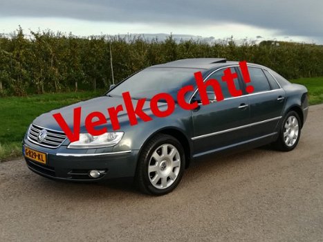 Volkswagen Phaeton - 3.2 V6 5p. | Leder | Schuifdak | Trekhaak - 1