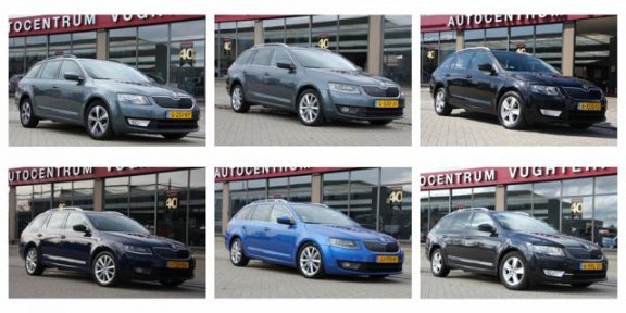 Skoda Octavia Combi - 1.6 TDI Businessline Vol-leder/Groot Navigatie - 1